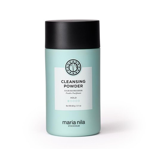 Maria Nila Cleansing Powder, Dry Shampoo Powder, Refreshes Hair & Scalp, Absorbs fats, oils & product residue, 100% Vegan & Sulfate/Paraben free, 2.1 Oz