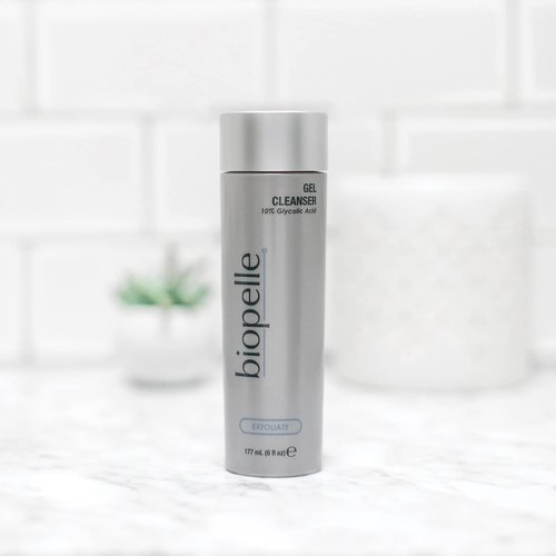 Biopelle 10% Glycolic Acid Exfoliating Gel Cleanser - Deep Clean & Revitalize | 6 Fl Oz