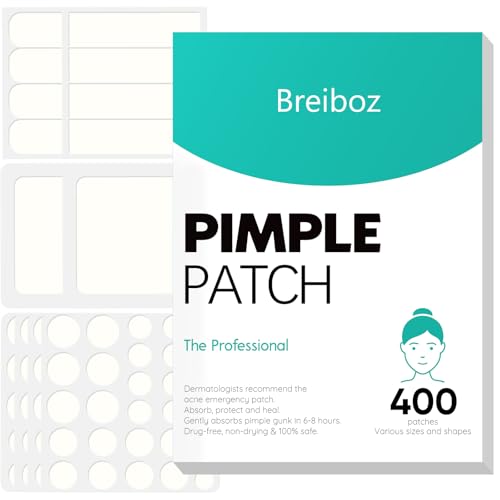 Pimple Patches for Face & Body,331 Patches Variety Pack w/ Large Sizes,Invisible Hydrocolloid Acne Patch with Tea Tree Oil & Salicylic Acid,Overnight Zit Stickers for Blemishes & Spots, All Skin Types