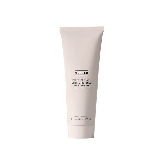 Versed Press Restart Retinol Body Lotion - Skin Firming Moisturizer with Cocoa Butter & Squalane - 6 oz for Dark Spots & Aging Skin