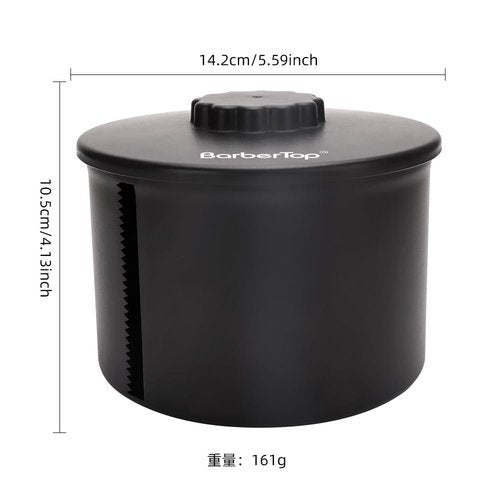 Neck Strip Dispenser, Neck Strips Case, Neck Covering Paper Case Container,Holder Neck Cover Paper Container with Suction Cup Base,Hairdressing Tool for Barber