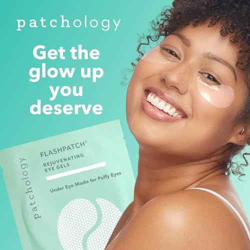 Patchology Under Eye Gel Patches ? Natural Eye Masks for Puffy Eyes, Dark Circles & Eye Bags, Soothing Skincare Treatment for All Skin Types, Beauty & Personal Care Essentials (5 Pairs)