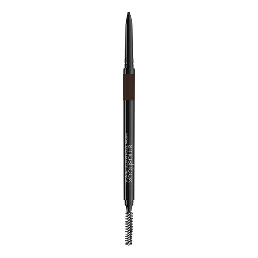 Smashbox Brow Tech Matte Eyebrow Pencil - Waterproof, Smudge-Proof & Long-Lasting with Spoolie Brush