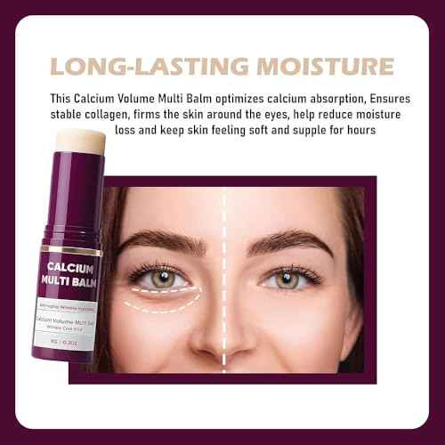 Vingtank 2-Pack Calcium Multi Balm, Calcium Volume Multi Balm, Calcium Multi Balms Stick for ?Face & Neck, Anti-Wrinkle? Hydrating, On-The-Glow Skincare?