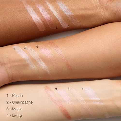 RMS Beauty Luminizer ? Natural Cream Highlighter, Lightweight Radiance Enhancer, Buildable Glow for Face & Body, Hydrating, 0.35 oz