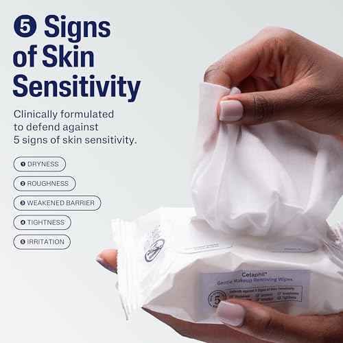 Cetaphil Gentle Makeup Removing Face Wipes, Daily Cleansing Facial Towelettes Gently Remove Makeup, Fragrance and Alcohol Free, 25 Count