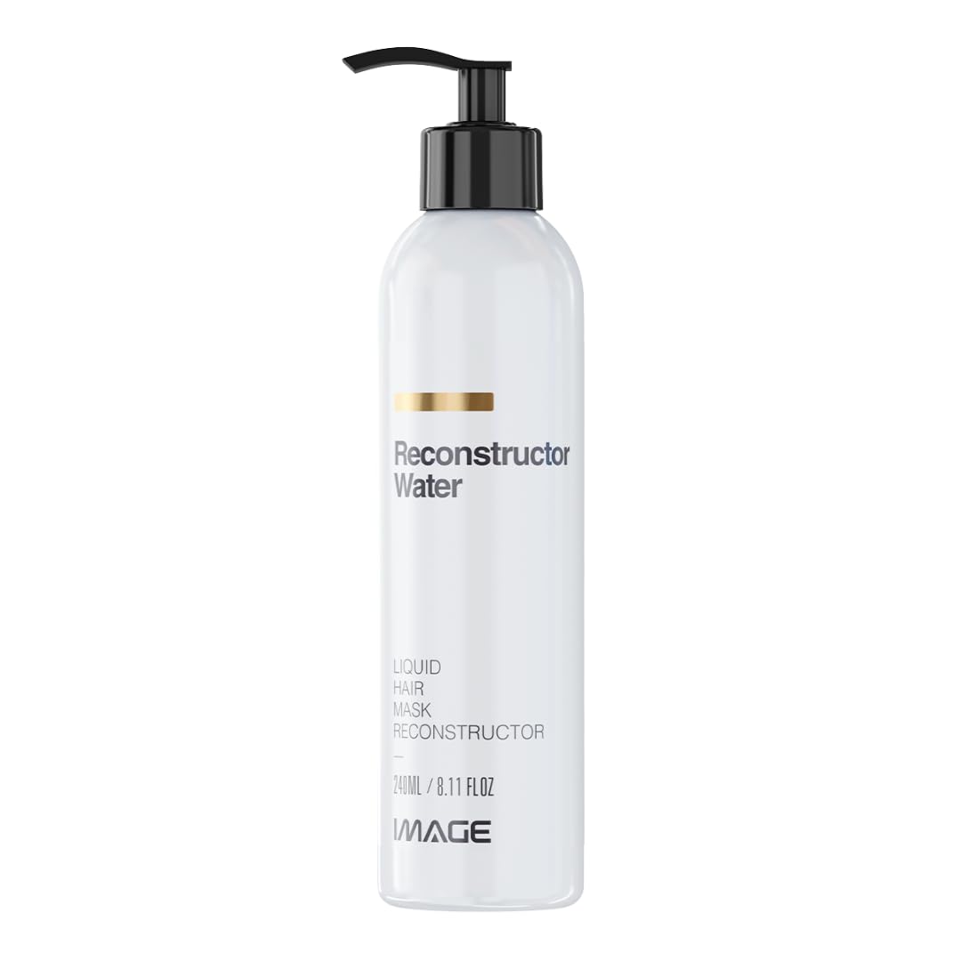 Skiennix Image Reconstructor Water - Liquid Hair Mask for Damaged Hair - Repairs & Moisturizes with Panthenol & Vitamin E - 8.11 Fl Oz