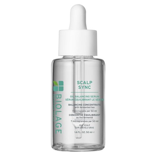 Biolage Scalp Sync Hair Serum - Oil Balancing Leave-In Treatment with Fermented Tea Blend, 1.6 Fl Oz