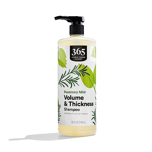 365 by Whole Foods Market, Volume & Thick Shampoo Rosemary Mint, 32 Fl Oz