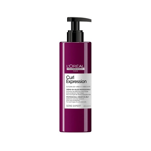 L'Oréal Professionnel Paris Curl Expression Activator - Defines Curly & Coily Hair, Silicone & Paraben-Free