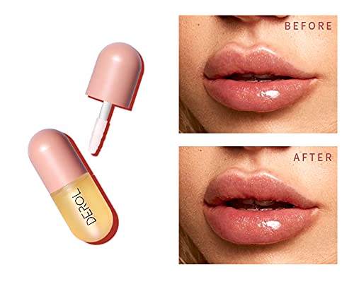 Skiennix Lip Plumper - Natural Lip Enhancer for Fuller, Moisturized Lips | 5.5ml Gloss