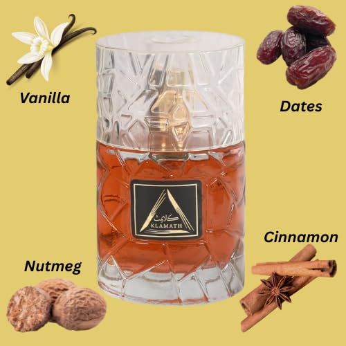 VENEZIO PROFUMO Arabic Inspired Perfume Set, 6 Bottles Collection, Oud Amber, Oud Amber Bleu, Klamath, Lion Black, Klamath, 6PM Mist, 3.4 fl oz Each