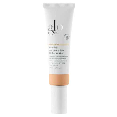 Glo Skin Beauty C-Shield Tinted Moisturizer SPF 30 - Lightweight Anti-Pollution Tint, 2N-Light, Vitamin C & Squalane
