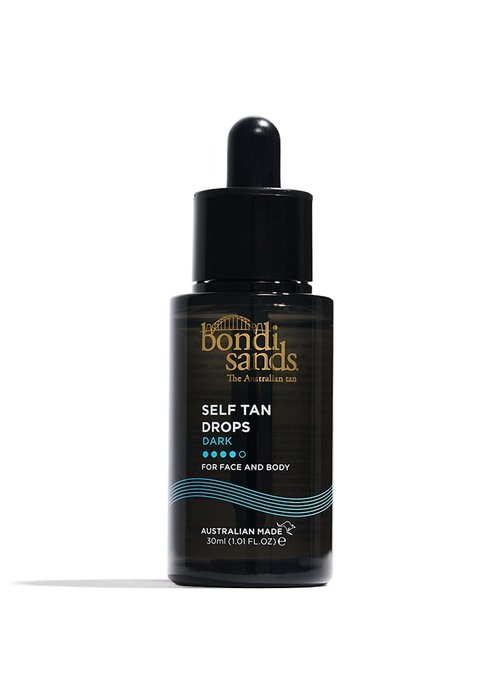 Bondi Sands Hydrating Self Tan Drops - Perfect for Face & Body | 1.01 FL OZ, 2 Shade Options