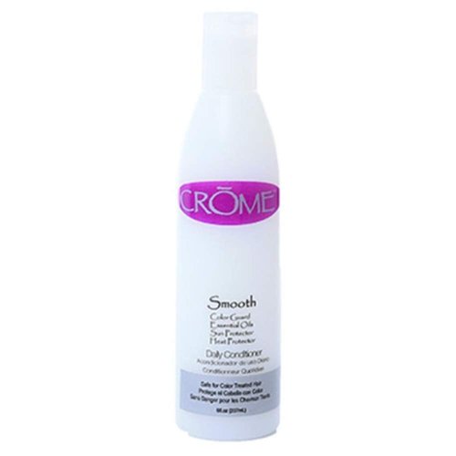 Crome Smooth Daily Conditioner - Nourishing Formula for Silky Hair | 16 Oz