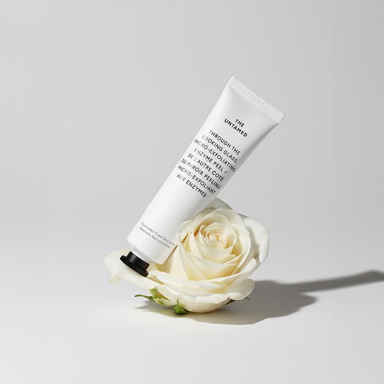 Untamed Micro-Exfoliating Enzyme Peel - Brighten, Smooth & Hydrate Skin - Glycolic & Lactic Acid - 2.4 fl oz