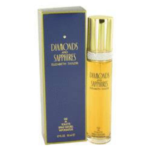 Elizabeth Taylor Diamonds & Sapphires Eau De Toilette Spray - 3.3 OZ Fragrance for Women