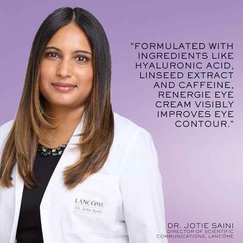 Lanc?me R?nergie Lift Multi-Action Eye Cream with Hyaluronic Acid, Caffeine & Linseed Extract - Hydrating, Dark Circle Reducer, De-Puffing Eye Bag Treatment -0.5 Fl. Oz