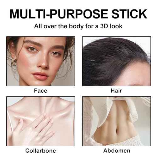 3Pcs Cream Contour Stick Makeup Kit, Shades with Highlighter, Blush and Bronzer Contour Stick for Sculpt the Cheeks, Long Lasting, Waterproof, Matte & Dewy Finish LIGHT MEDIUM(2+5+6)