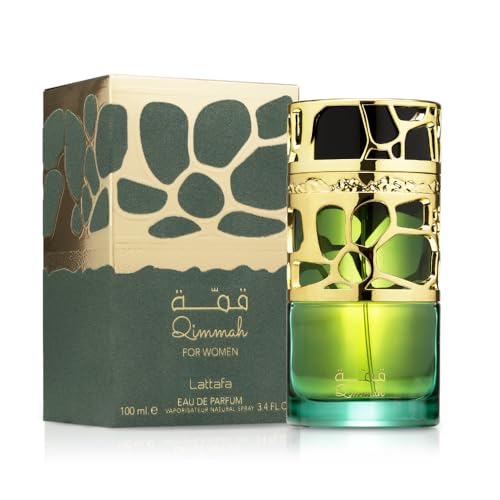 Lattafa Qimmah for Women Eau de Parfum Spray, 3.4 Ounce / 100 ml