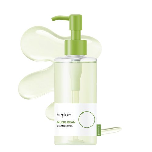 Beplain Mung Bean Cleansing Oil - Fragrance-Free & Non-Comedogenic | 6.76 fl. oz | Deep Pore Cleanser for Sensitive Skin