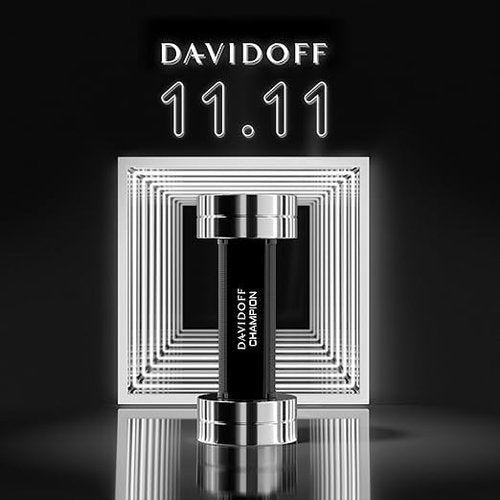 Davidoff Champion Eau de Toilette | Woody Men's Cologne with Bergamot & Oakmoss – Long-Lasting Scent