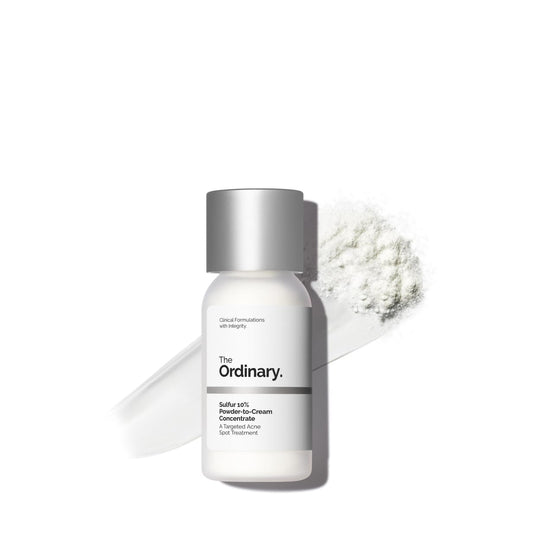 The Ordinary Sulfur 10% Acne Spot Treatment - Reduces Pimple Size & Redness | 0.18 Oz
