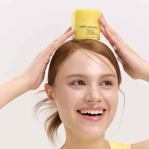 CNP Propolis Deepcerin Cleansing Balm - Soft Grinding Makeup Remover Balm, Buttery & Milky Texture, for Dry & Sensitive Skin, Korean Skincare