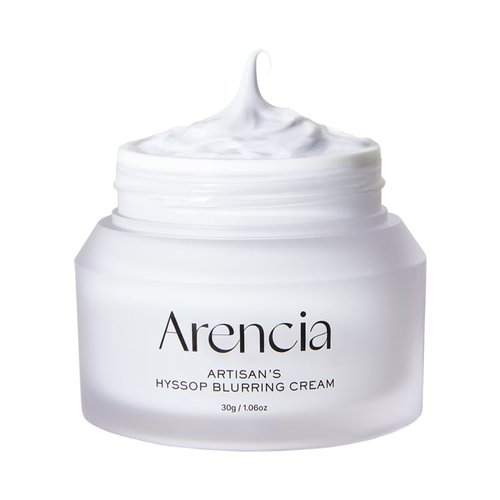 ARENCIA Hyssop Blurring Cream - Intense Collagen Face Moisturizer & Night Repair for Anti-Aging | 1oz