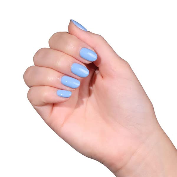 butter LONDON Patent Shine 10X Nail Lacquer, Helps Protect & Strengthen Nails, Gel-Like Finish & Chip-Resistant, 10-Free Formula, Vegan, Cruelty & Paraben Free, Waterloo Blue