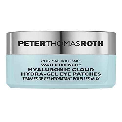 Peter Thomas Roth | Water Drench¢ç Hyaluronic Cloud Hydra-Gel Eye Patches | Hyaluronic Acid Under-Eye Patches for Fine Lines, Wrinkles and Puffiness (30 pairs / 60 count)