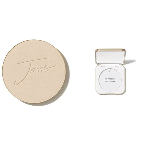 Jane Iredale PurePressed Base Mineral Foundation Refill - Semi-Matte Pressed Powder with SPF | Talc-Free, Vegan, Cruelty-Free