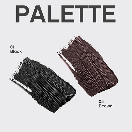 Vivienne Sabó Cabaret Premiere Black Mascara, Volume and Length, Defining, Curling, No Flaking, No Clumping, Smudge Proof, Washable, Cruelty-Free, Made in Europe, (01 Black), 0.3 Fl Oz, 1 Pack