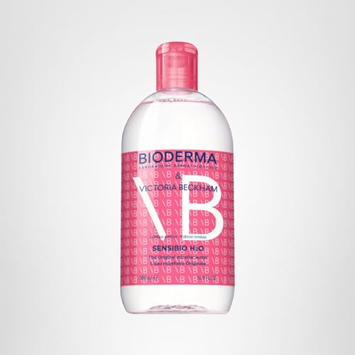 Bioderma Sensibio H2O Micellar Water Limited Edition, Makeup Remover Cleanser, Gentle for Skin, Fragrance-Free & Alcohol-Free, Gentle Face Cleanser for Sensitive Skin, 16.9 Fl Oz