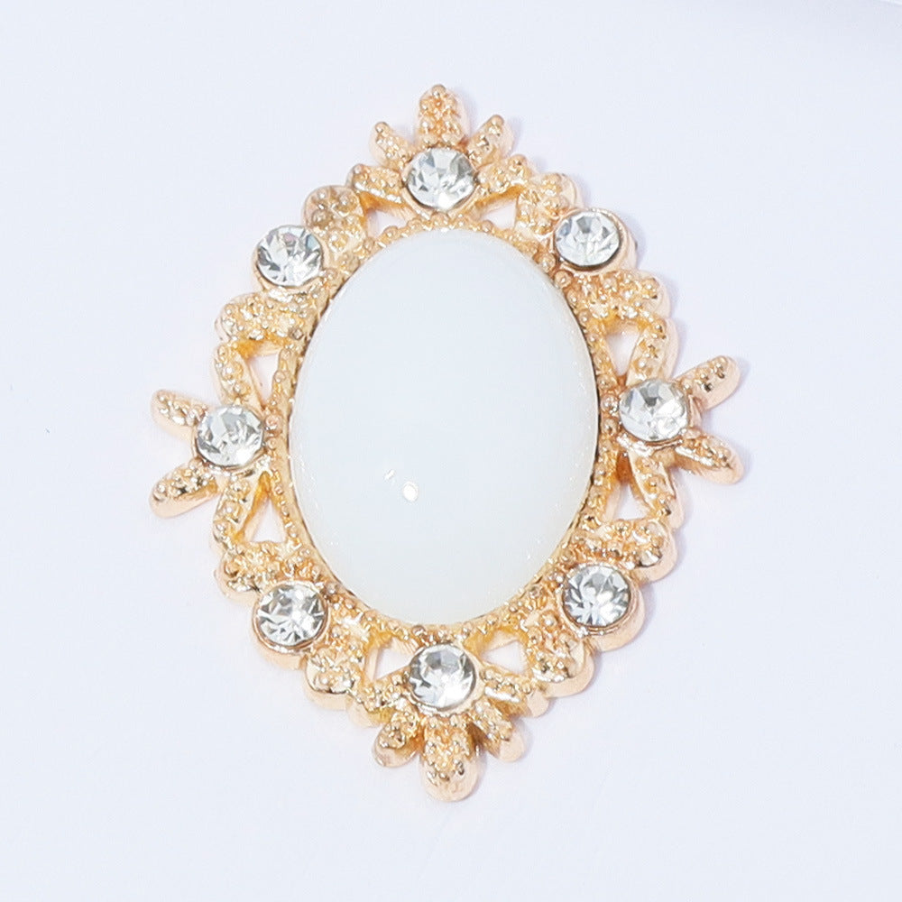 Crystal Gem Diamond Buckle