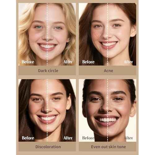 bayfree Tinted Moisture Foundation Balm, All-Day Wear Full Coverage Foundation, Hydrating & Weightless, Sweatproof & Humidity-Resistant, Buildable Natural Finish, Vegan Korean Makeup