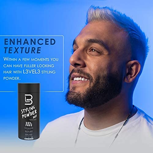 L3 Level 3 After Shave Spray Cologne - Softens Skin - Refreshes and Relieves Face and Skin - Styling Powder Included (Midnight)