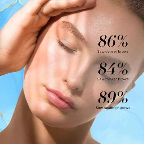 VieBeauti Eyebrow Growth Serum 5mL: Eyebrow Serum to Grow Brows with Advanced Formula to Boost Longer Fuller and Thicker Looking Eyebrows