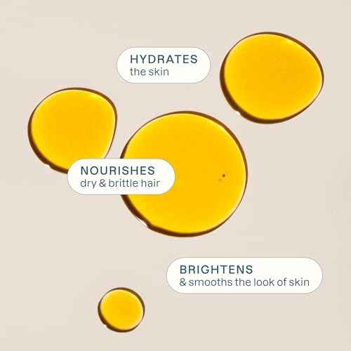 Cliganic Organic Rosehip Seed Oil for Face, 100% Pure | Natural Cold Pressed Unrefined Non-GMO | Carrier Oil for Skin, Hair & Nails