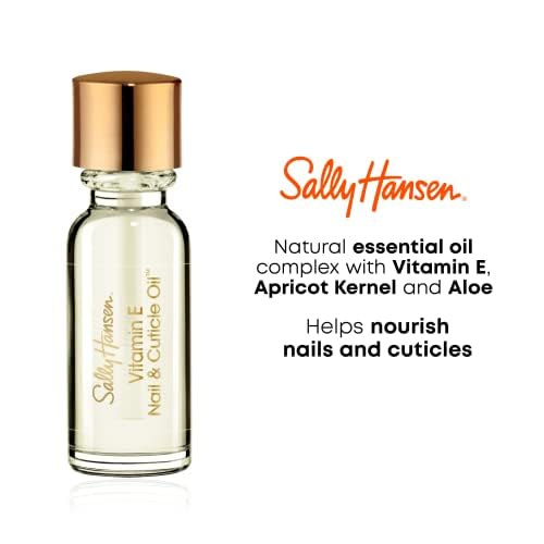 Sally Hansen Nail Treatment - Vitamin E Nail & Cuticle Oil™ | Deeply Nourishes & Conditions Dry Nails