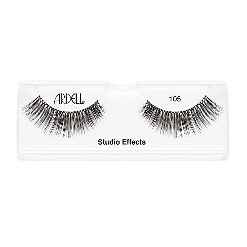 Ardell Studio Effects 105 Black False Lashes, 4 packs