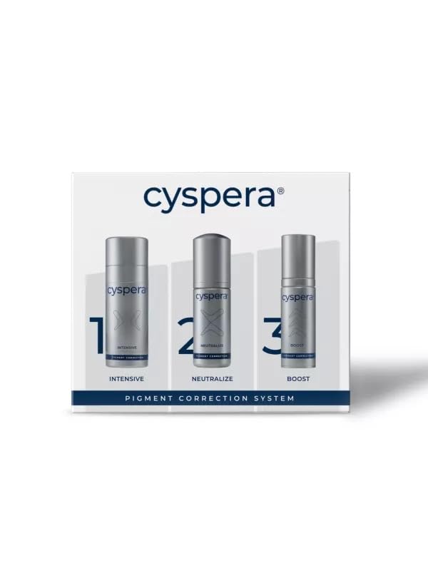 Cyspera Intensive Pigment Correction System - Enhance Skin Tone & Health | 3-Step Daily Routine