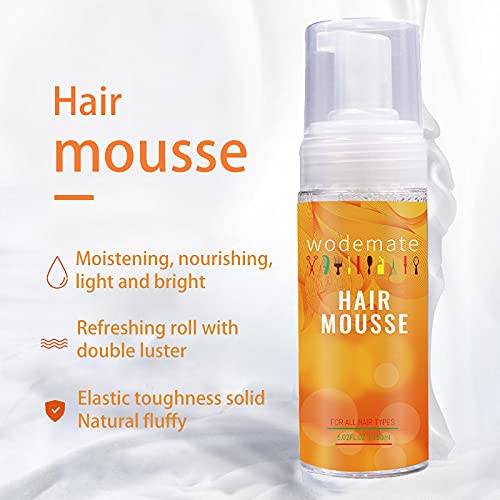 Skiennix Mousse for Curly Hair - Extra Firm Edge Control, Humidity Resistant, 150ml