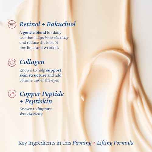 belif Aqua Bomb Lifting Eye Gel | Retinol + Collagen + Peptide for Firming & Plumping | Hyaluronic Acid for Glowy Hydration | Niacinamide for Dark Circles | Korean Skin Care