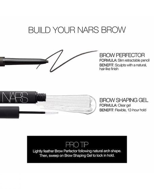 NARS Eyebrow Shaping Gel - Clear Formula for Perfectly Defined Brows | 0.12 Oz