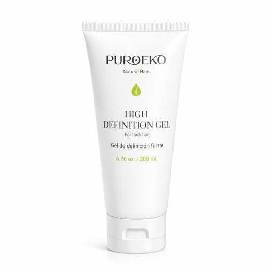 Skiennix High Definition Gel Curly Hair Gel - Strong Hold Curl Defining Gel for Frizz Control & Flexible Finish