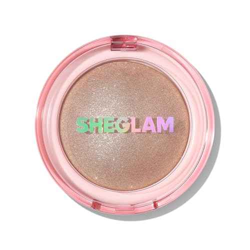 SHEGLAM Glowchi Bouncy Highlighter Mochi-like Formula Highlighter Long-lasting Shimmer Makeup-Custard