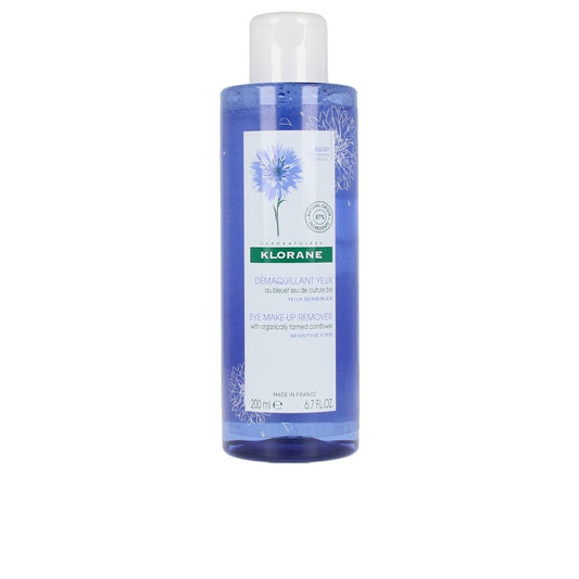 Klorane Eye Makeup Remover - Gentle Formula With Organically Farmed Cornflower - 6.7 fl. oz.