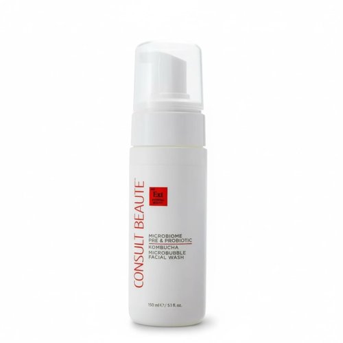 Consult Beaute Microbiome Foaming Facial Cleanser - Purifying Aloe Formula, Gentle & Non-Stripping, 5.1 oz