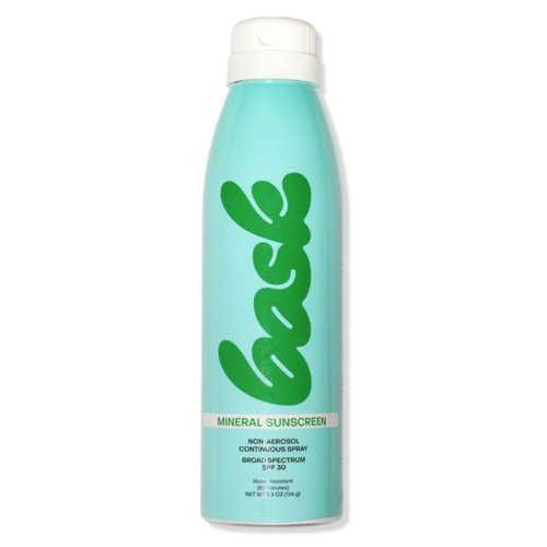 Bask SPF 30 Mineral Sunscreen Spray - Fragrance-Free, Reef Safe, Lightweight & Fast-Absorbing | 5.5 oz